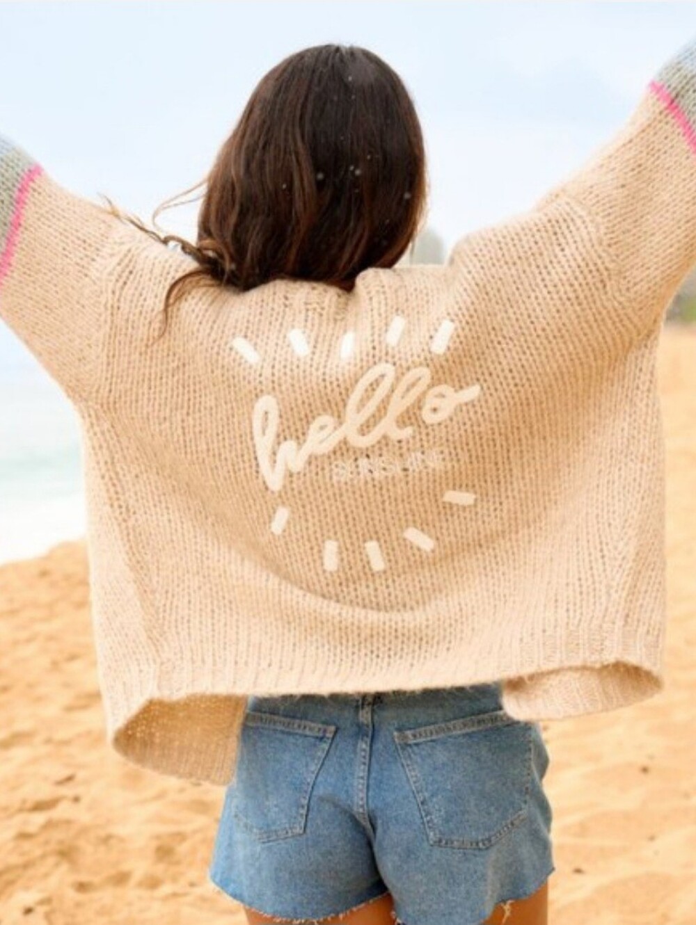 Saltwater Luxe - Hello Sunshine Cardigan L